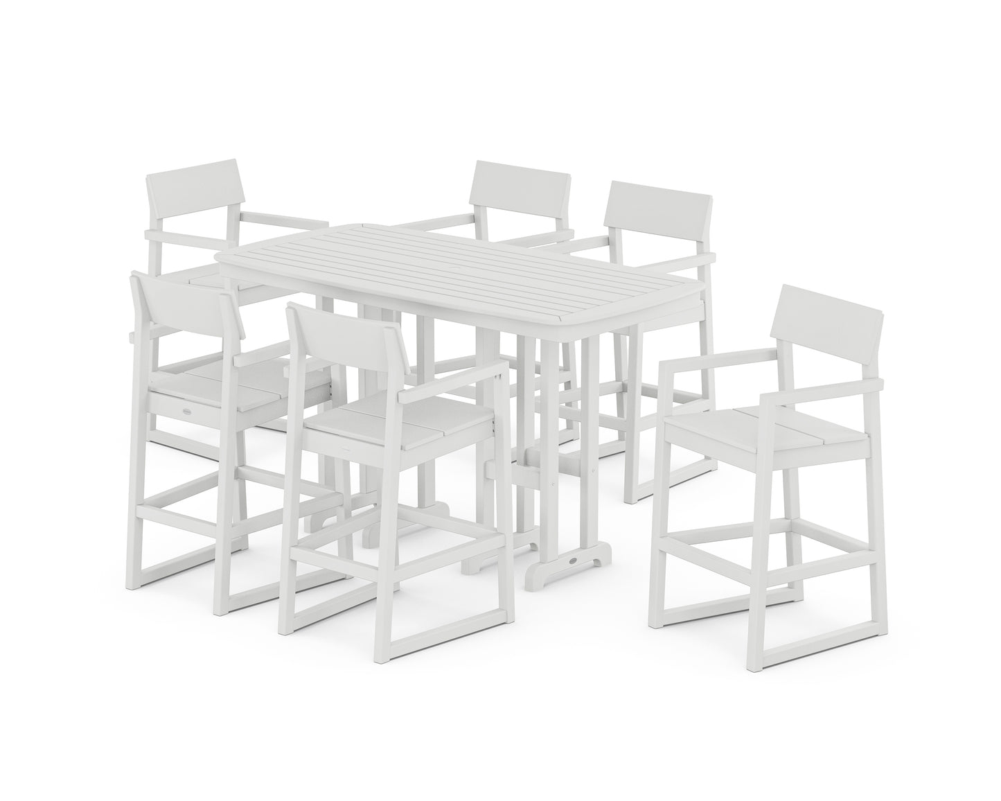 EDGE Arm Chair 7-Piece Bar Set