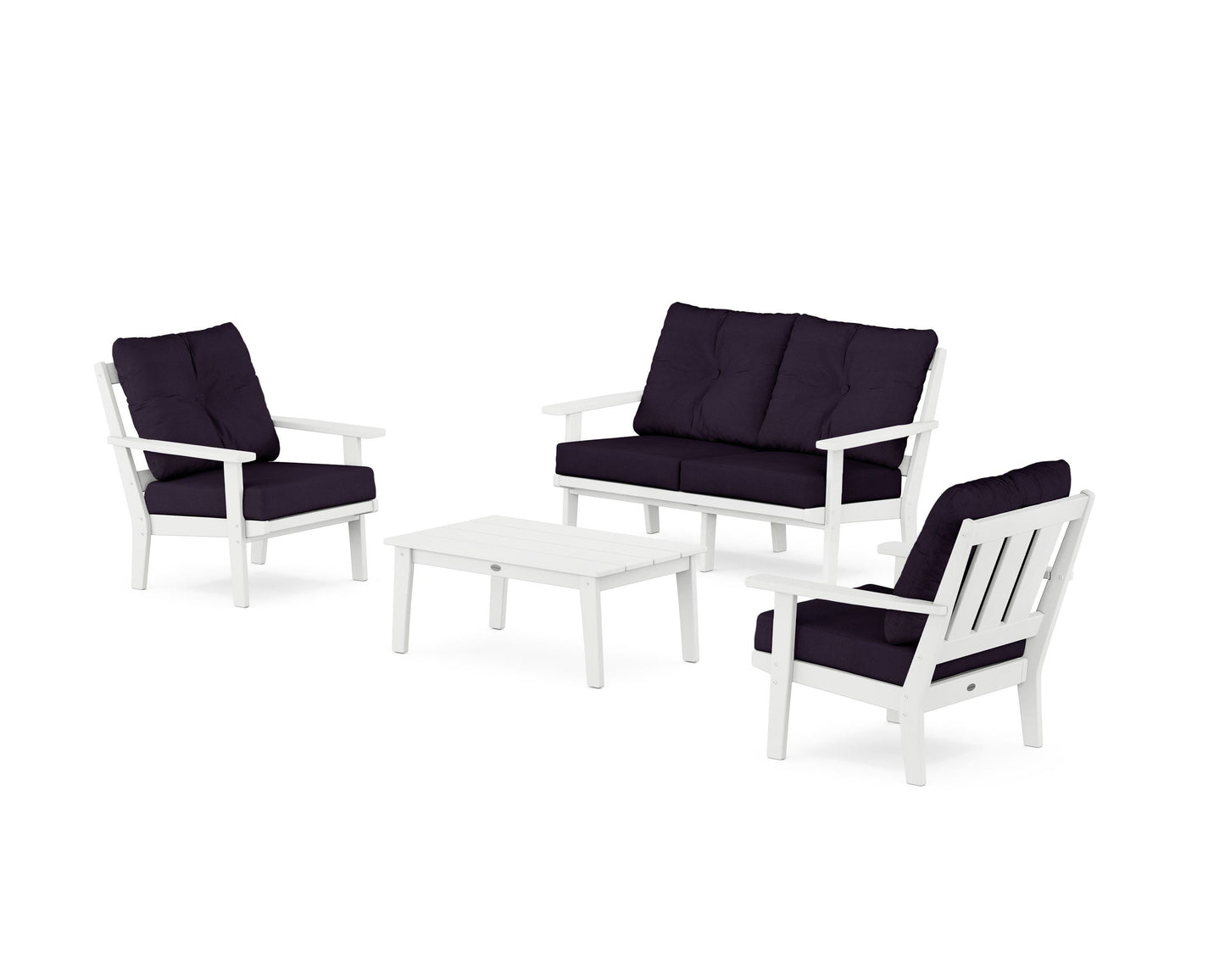Oxford 4-Piece Deep Seating Set with Loveseat