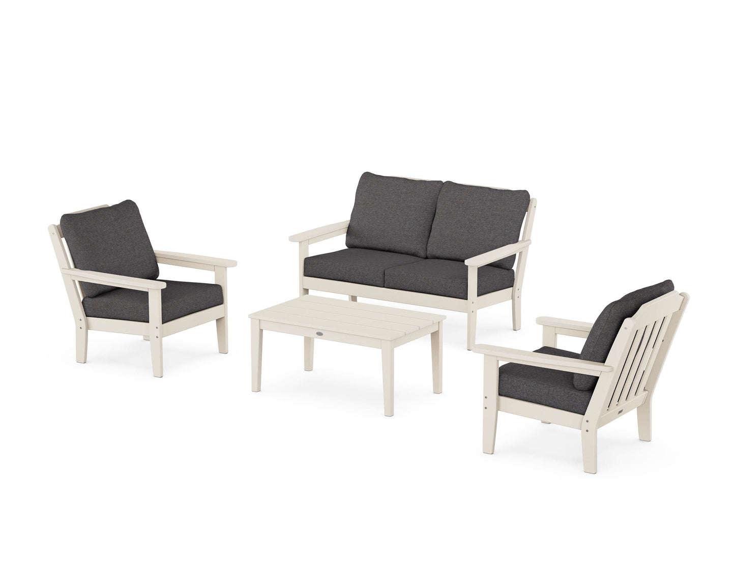 Cottage 4-Piece Deep Seating Set with Loveseat