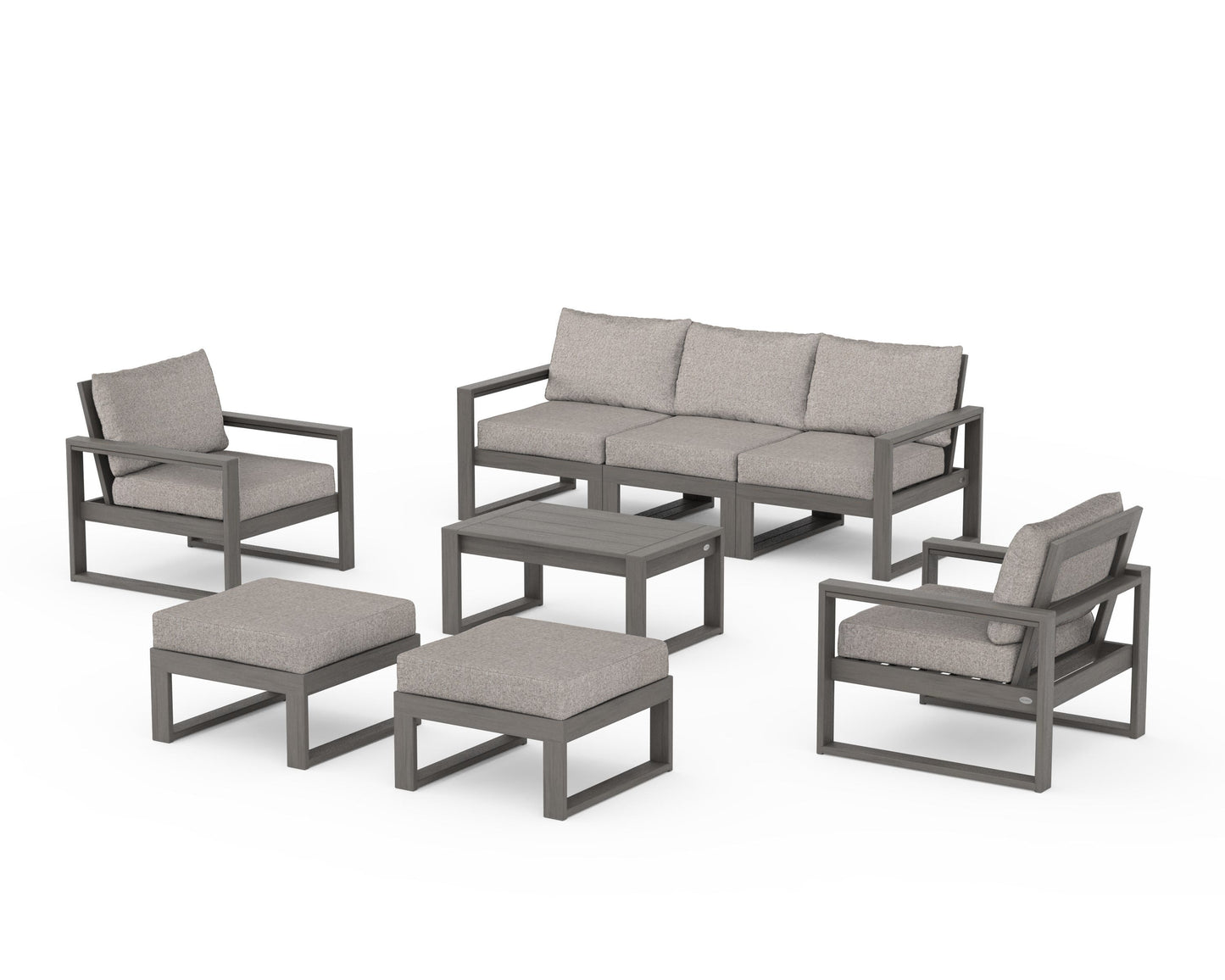 EDGE Sectional 8-Piece Lounge Sofa Set