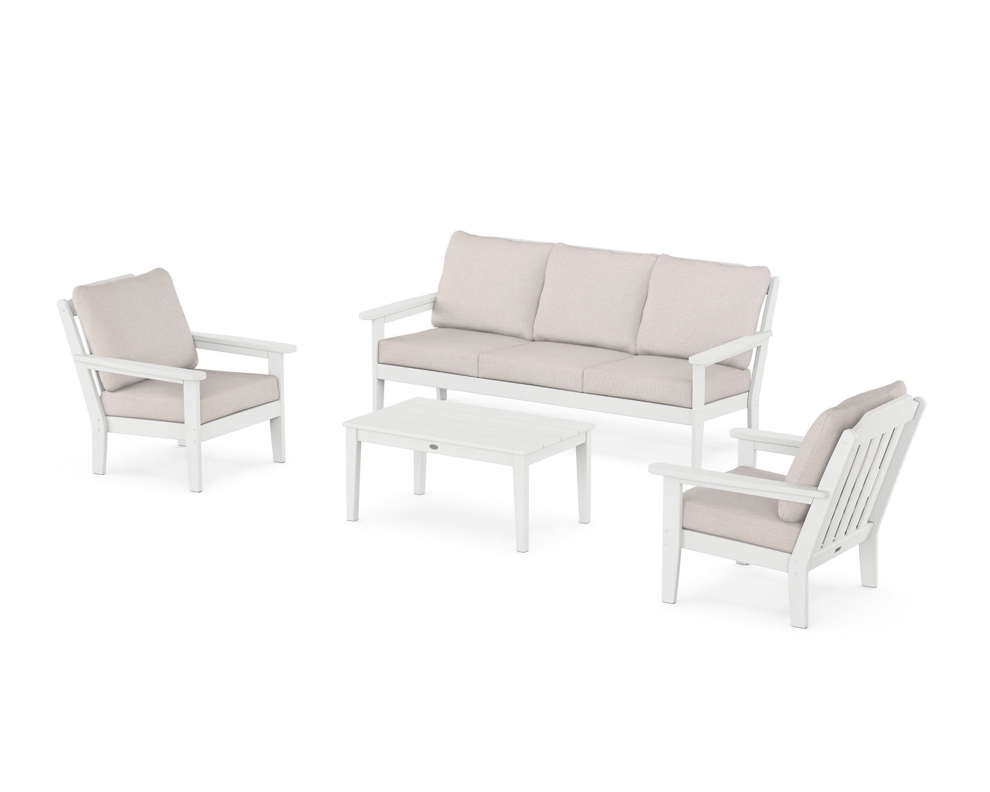 Cottage 4-Piece Deep Seating Set with Sofa
