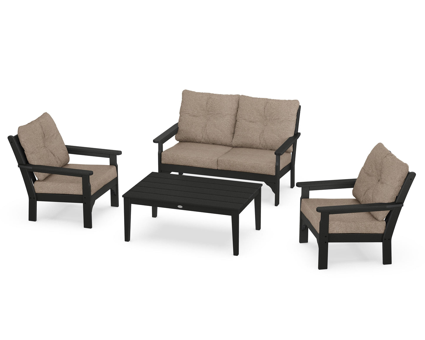 Vineyard 4-Piece Deep Seating Set