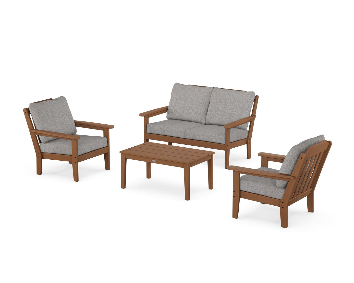 Cottage 4-Piece Deep Seating Set with Loveseat