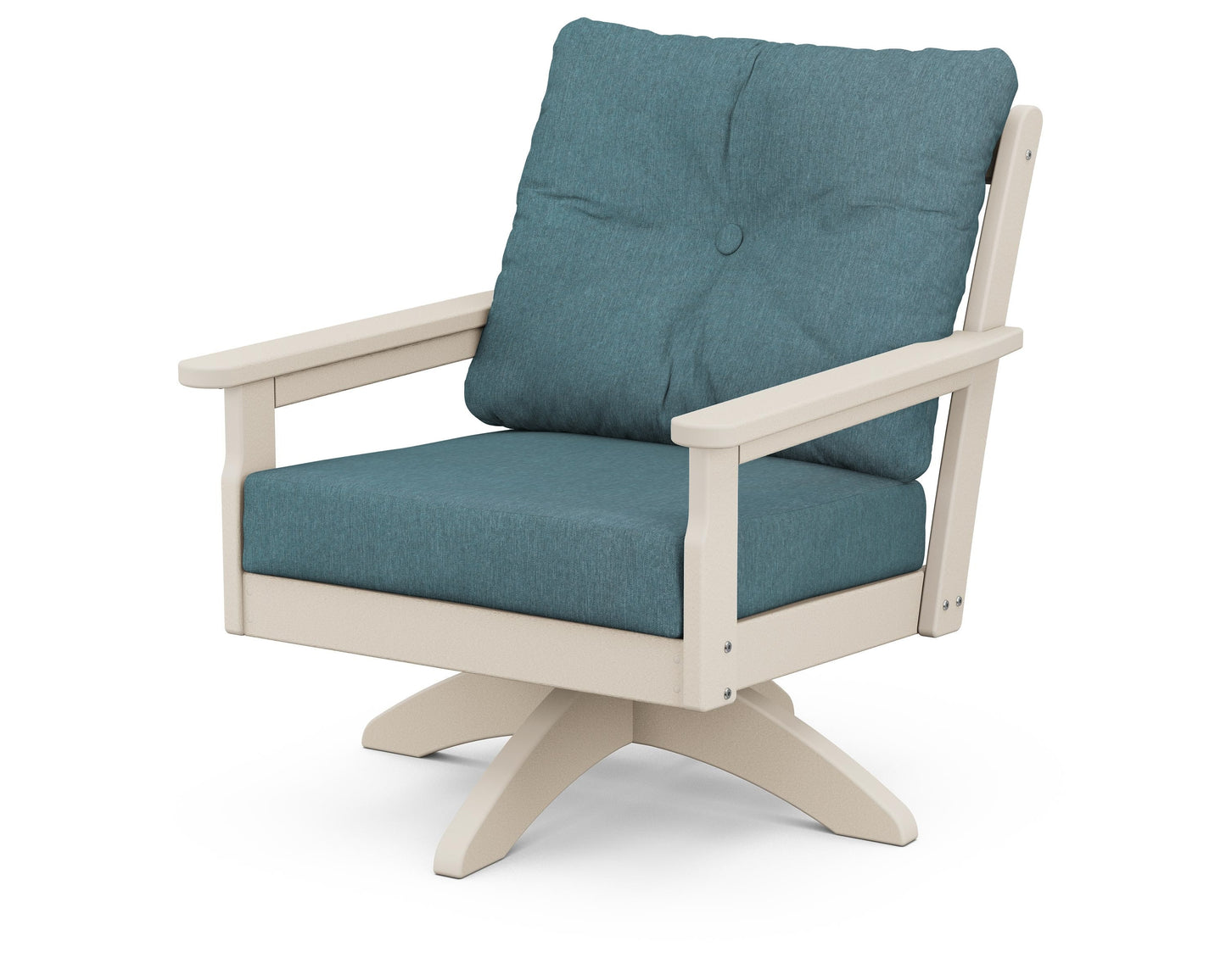 Vineyard Deep Seating Swivel Chair