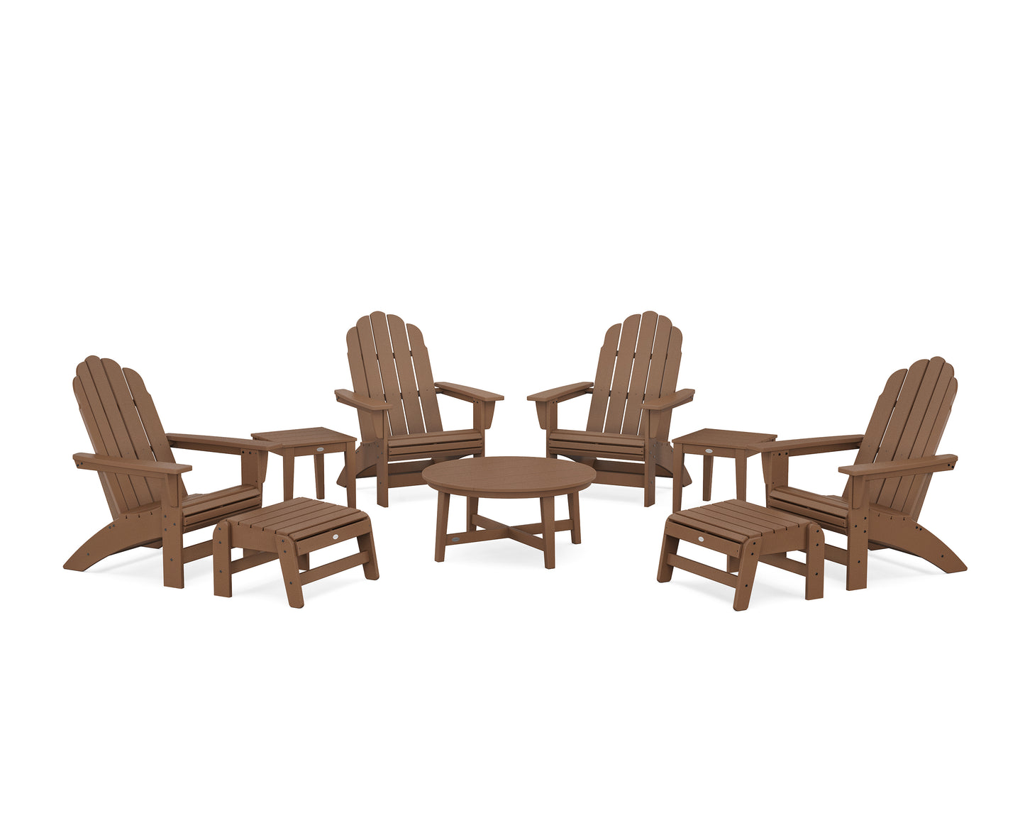 Vineyard Grand Adirondack 9-Piece Conversation Set