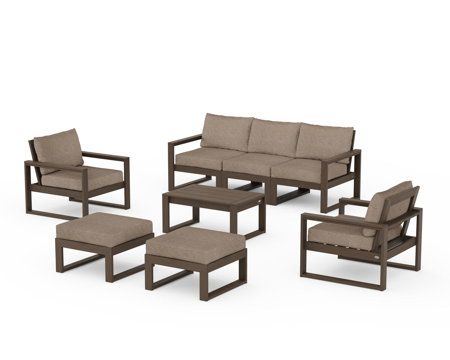 EDGE Sectional 8-Piece Lounge Sofa Set