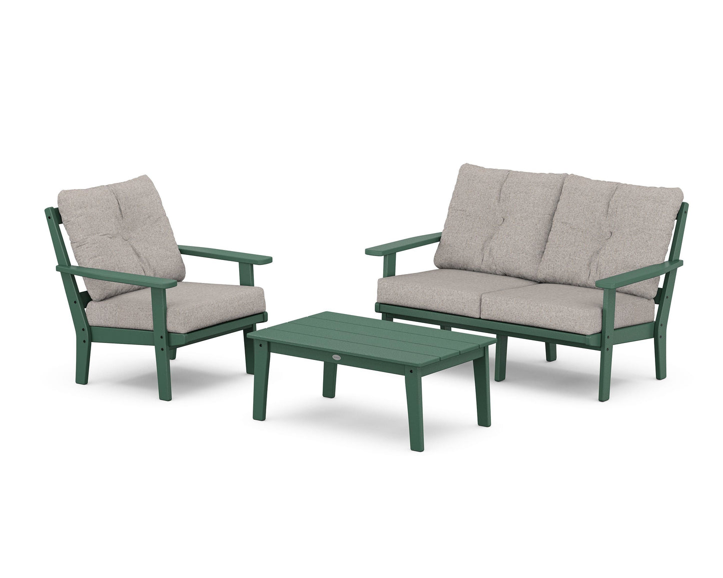 Oxford 3-Piece Deep Seating Set with Loveseat