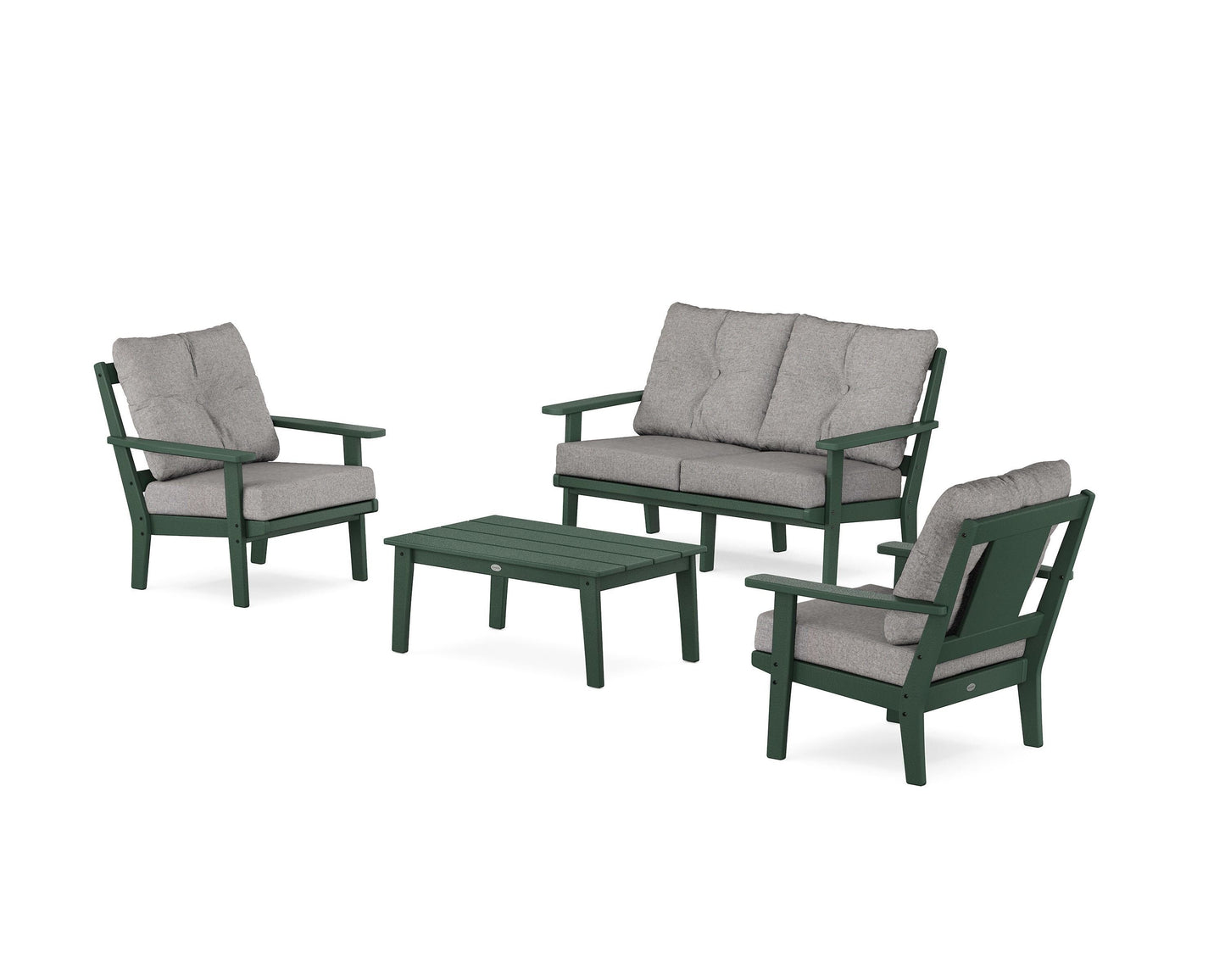 Prairie 4-Piece Deep Seating Set with Loveseat
