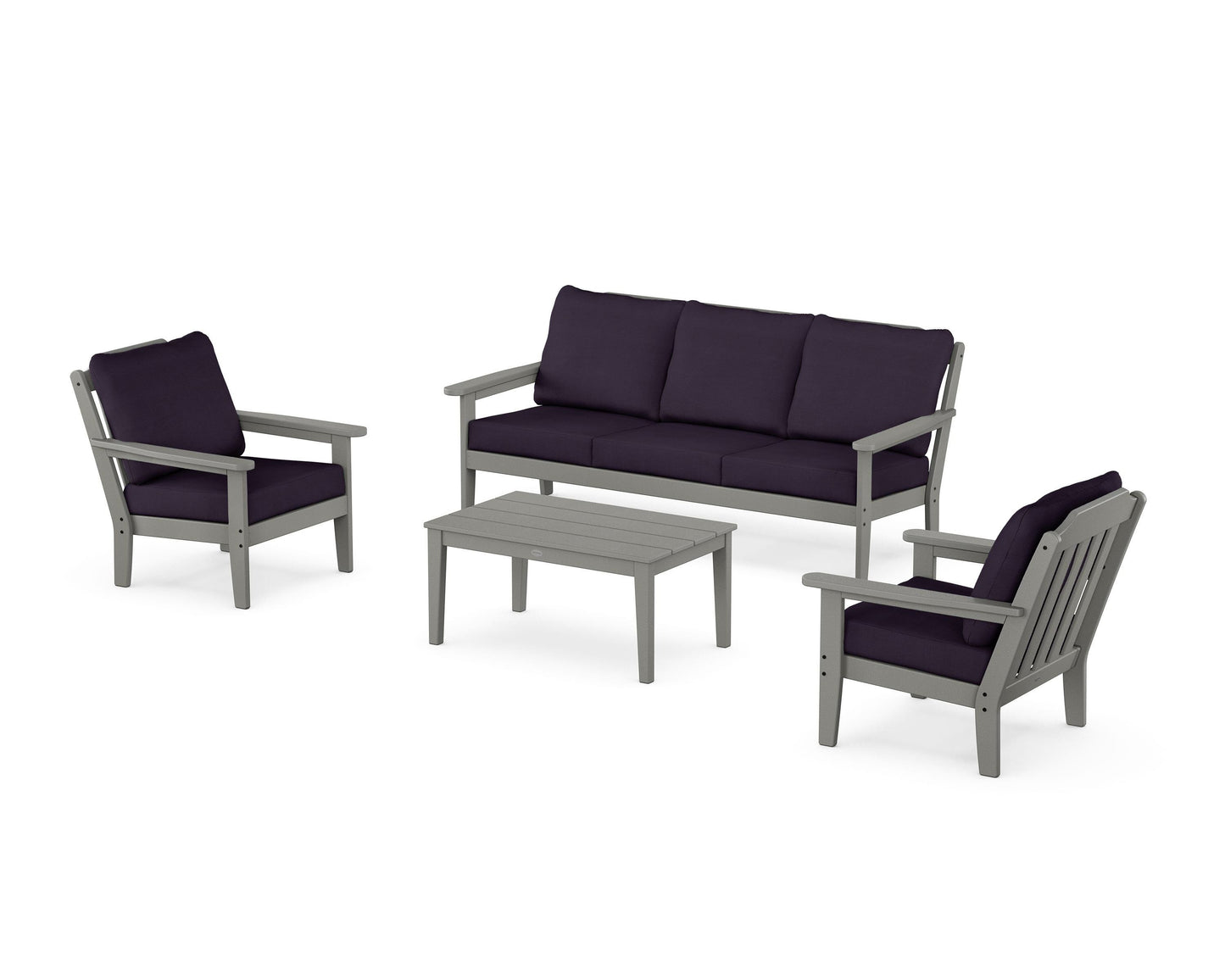 Cottage 4-Piece Deep Seating Set with Sofa