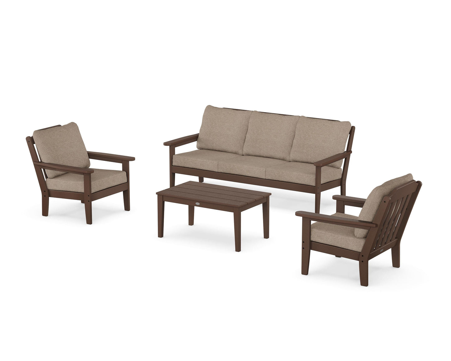 Cottage 4-Piece Deep Seating Set with Sofa
