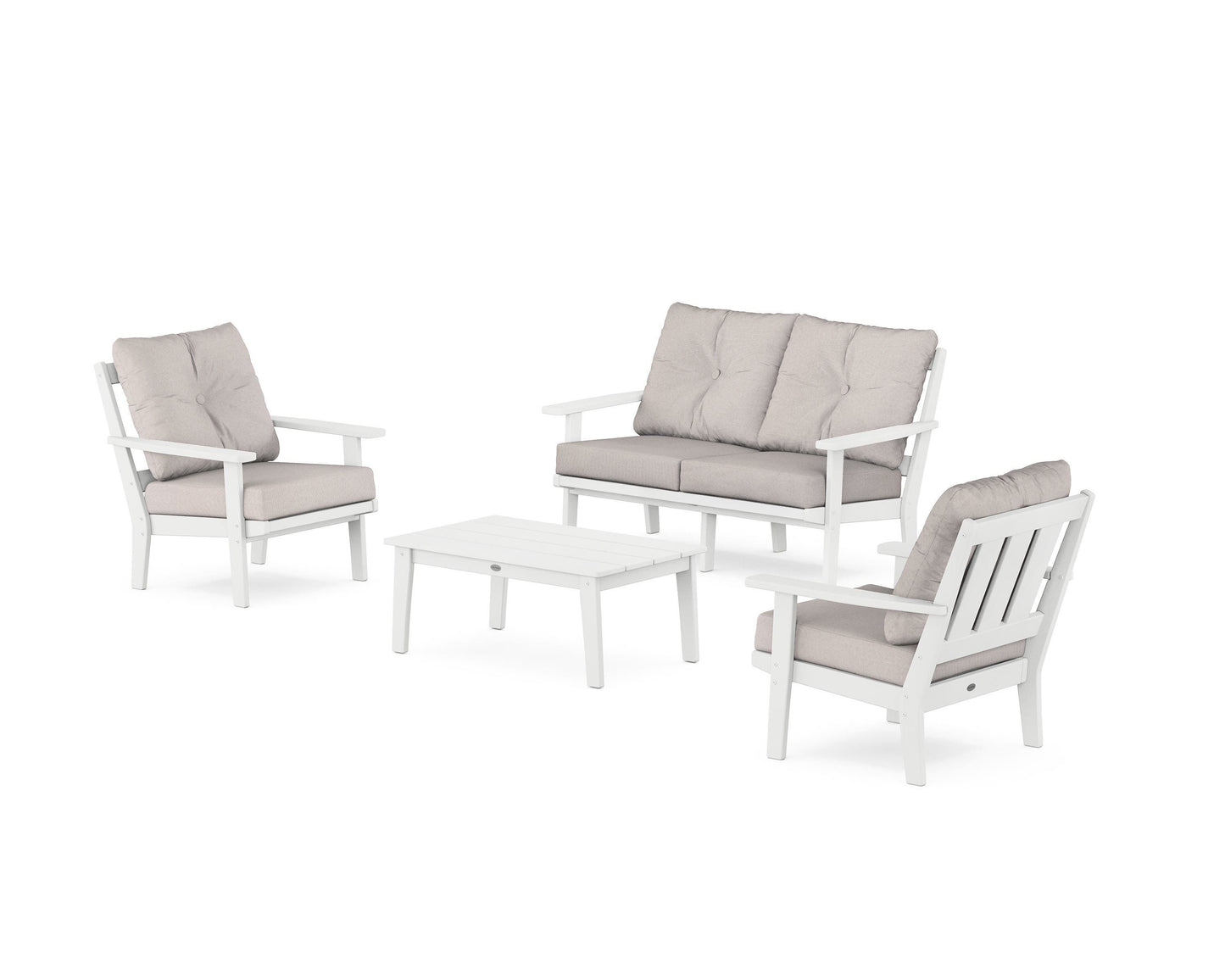Oxford 4-Piece Deep Seating Set with Loveseat
