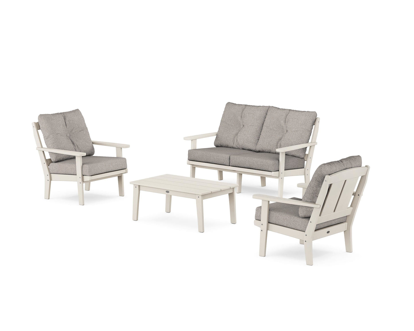 Mission 4-Piece Deep Seating Set with Loveseat