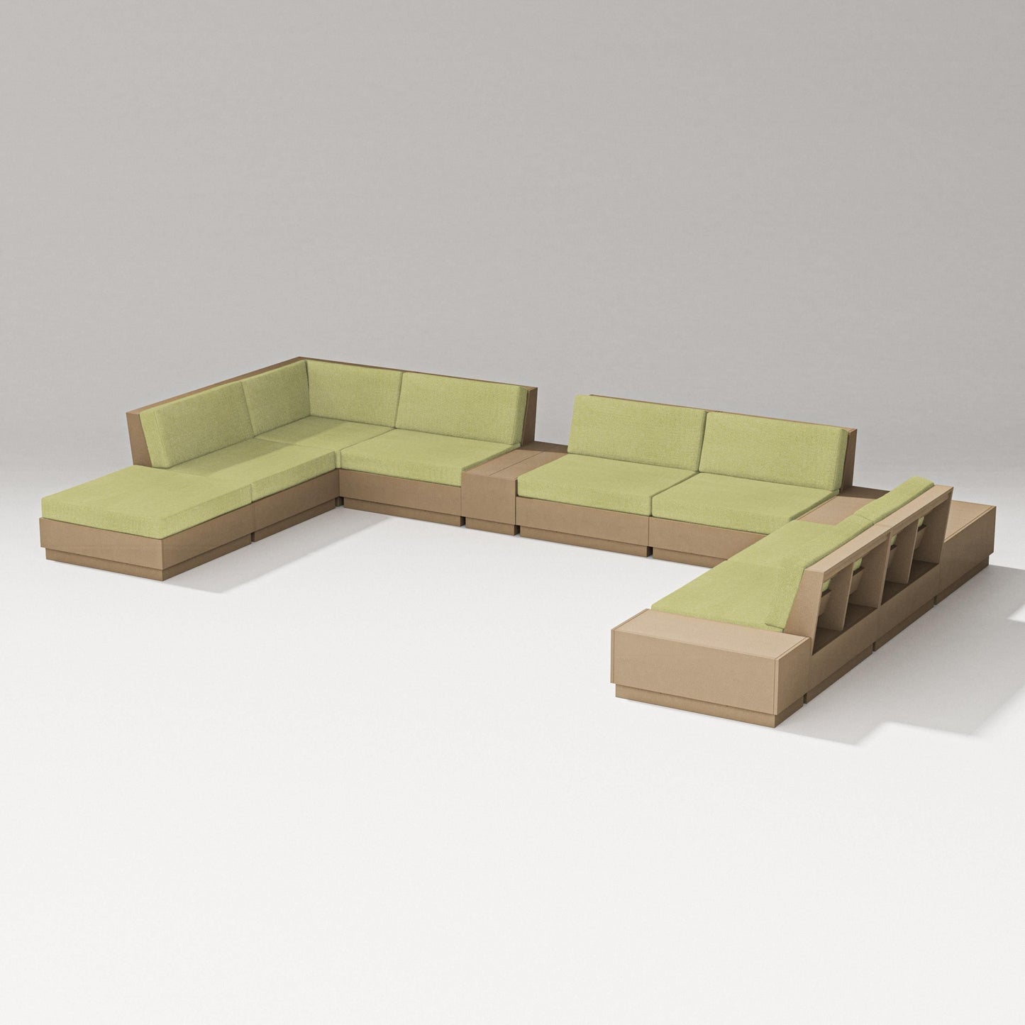 Elevate 11-Piece Conversation Sectional Set