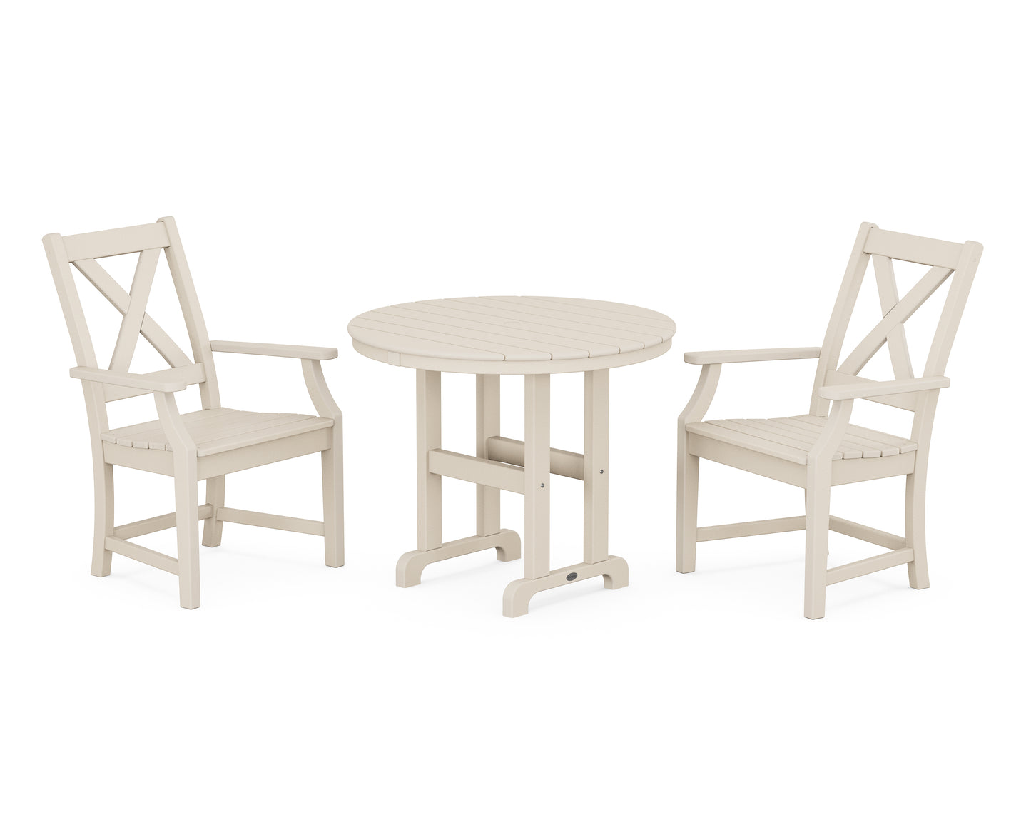 Braxton 3-Piece Round Dining Set