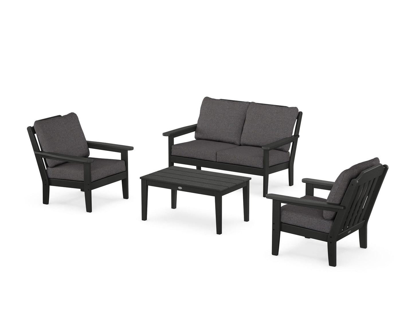 Cottage 4-Piece Deep Seating Set with Loveseat