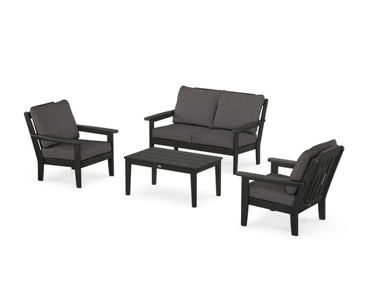 Cottage 4-Piece Deep Seating Set with Loveseat