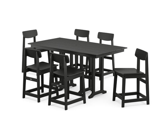 Modern Studio Urban Counter Chair 7-Piece Set