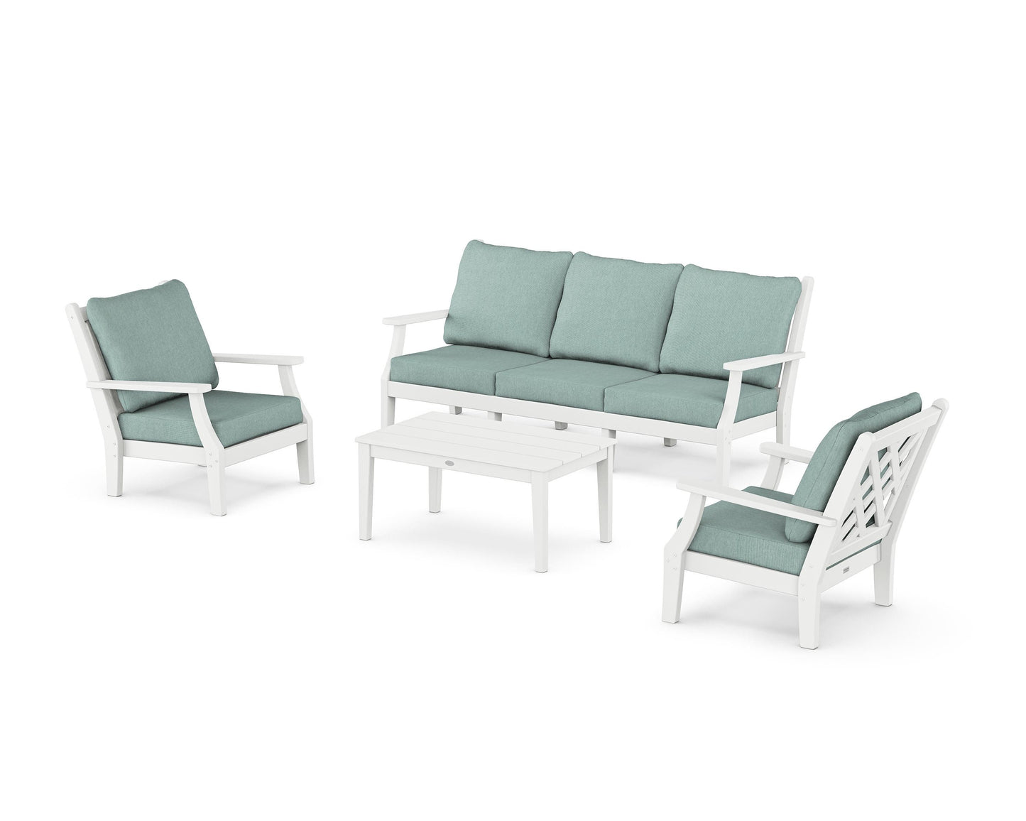 Wovendale 4-Piece Deep Seating Set with Sofa