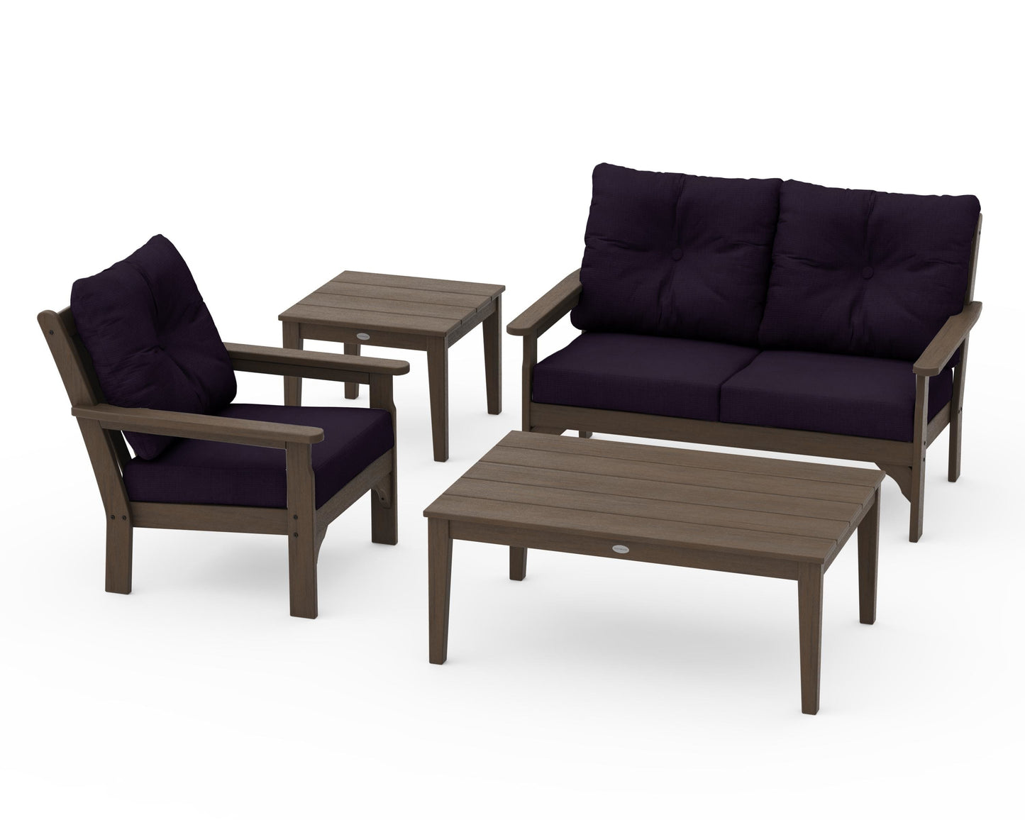 Vineyard 4-Piece Deep Seating Set