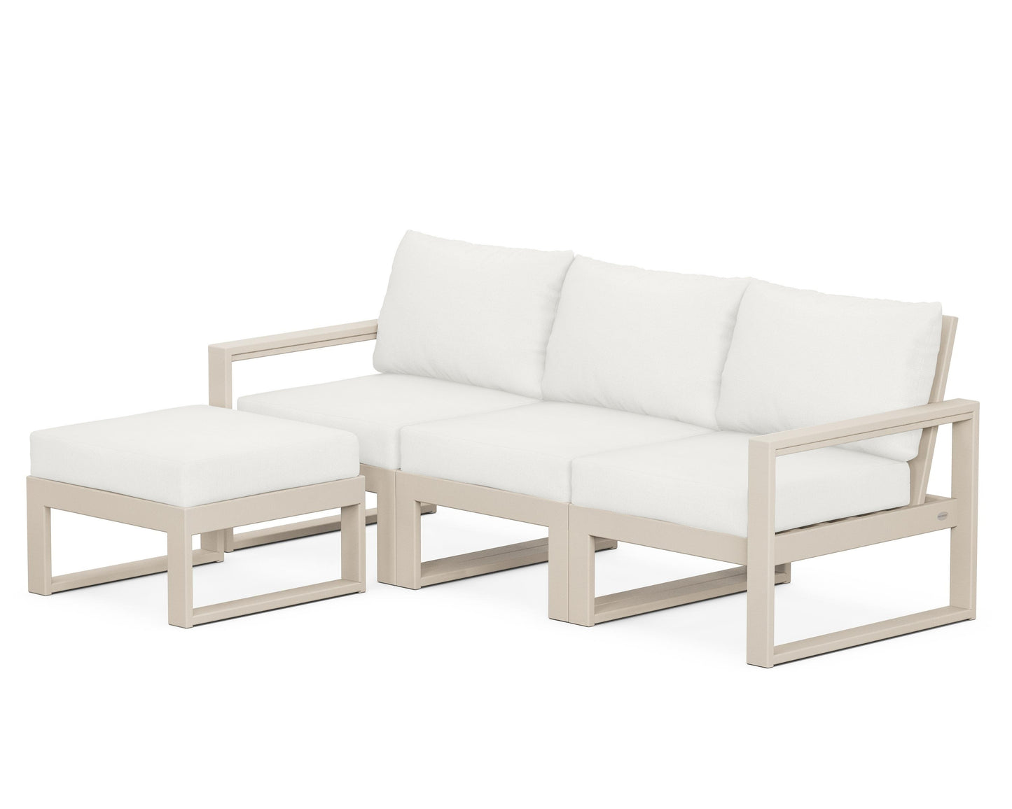 EDGE 4-Piece Modular Deep Seating Set with Ottoman