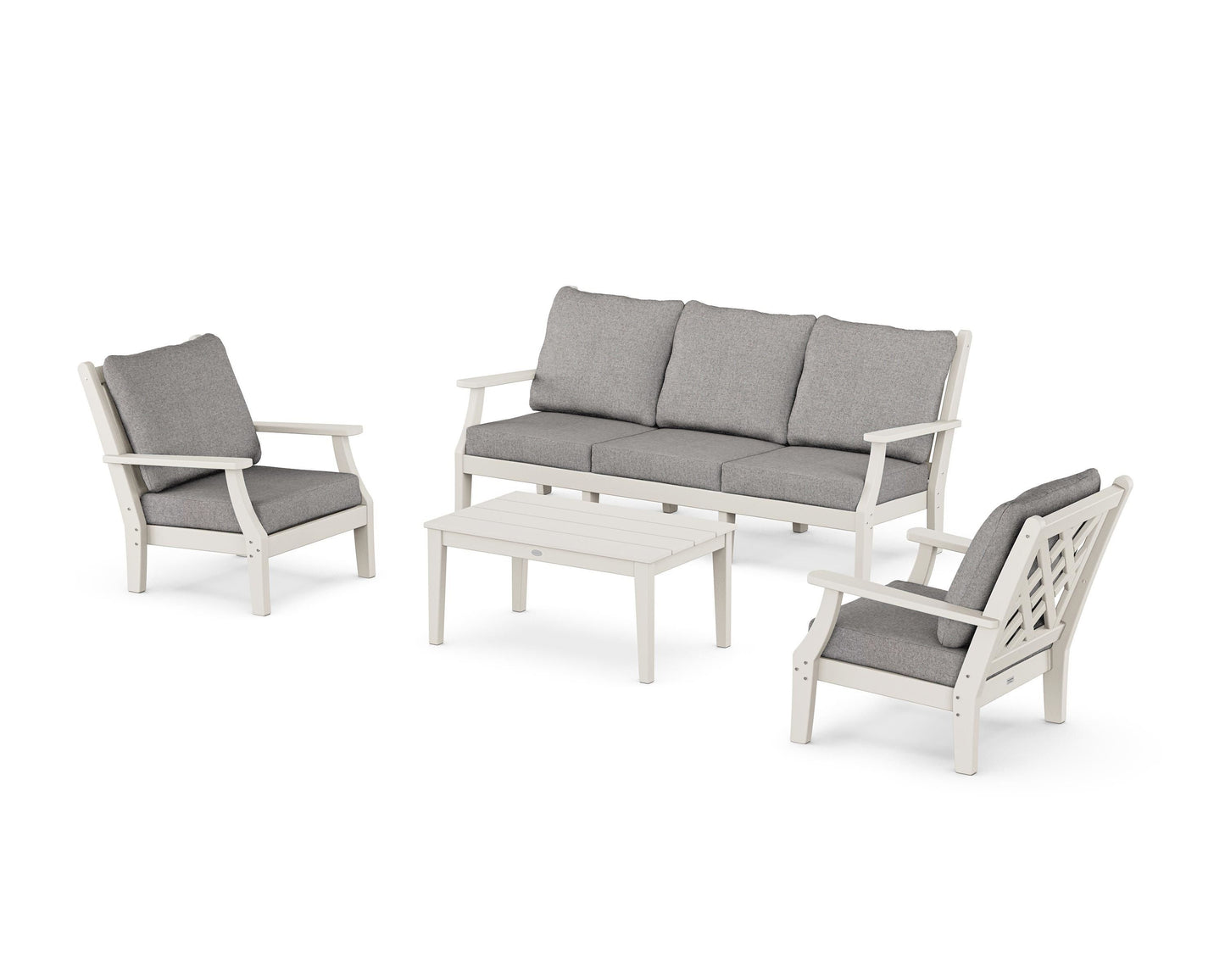 Wovendale 4-Piece Deep Seating Set with Sofa