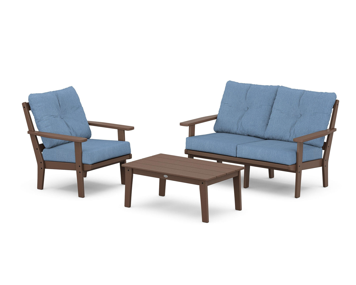 Oxford 3-Piece Deep Seating Set with Loveseat