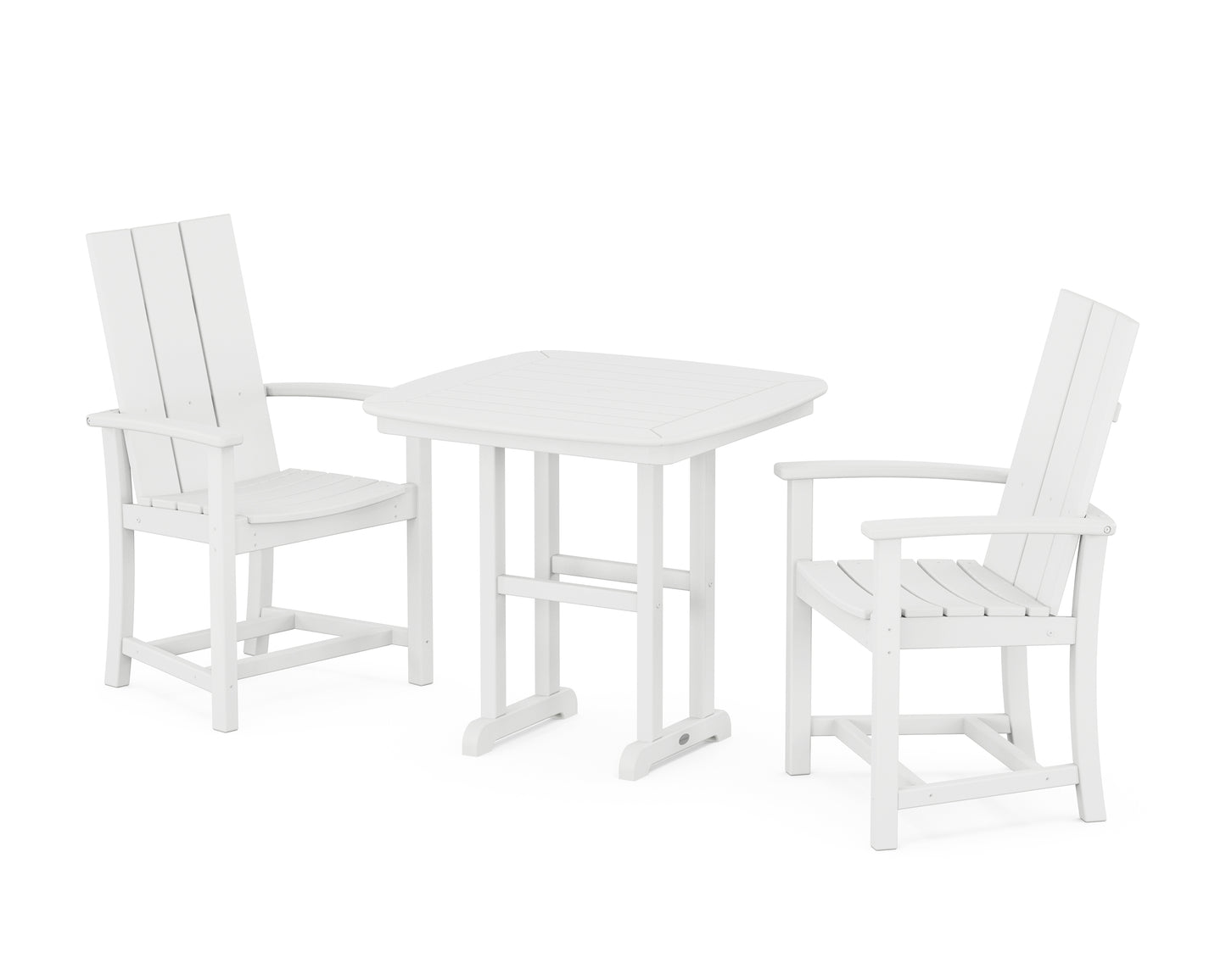 Modern Adirondack 3-Piece Dining Set