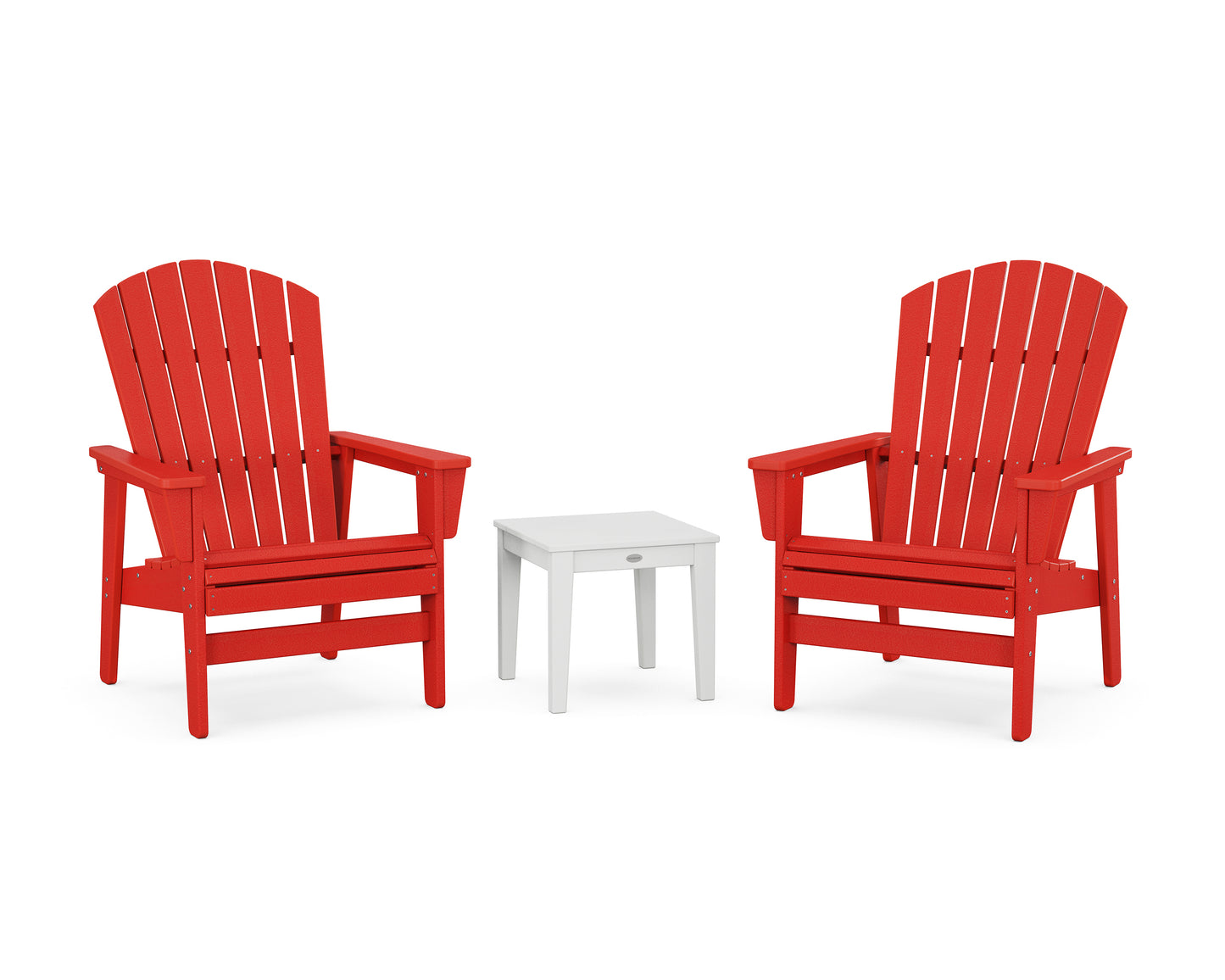 3-Piece Nautical Grand Upright Adirondack Set