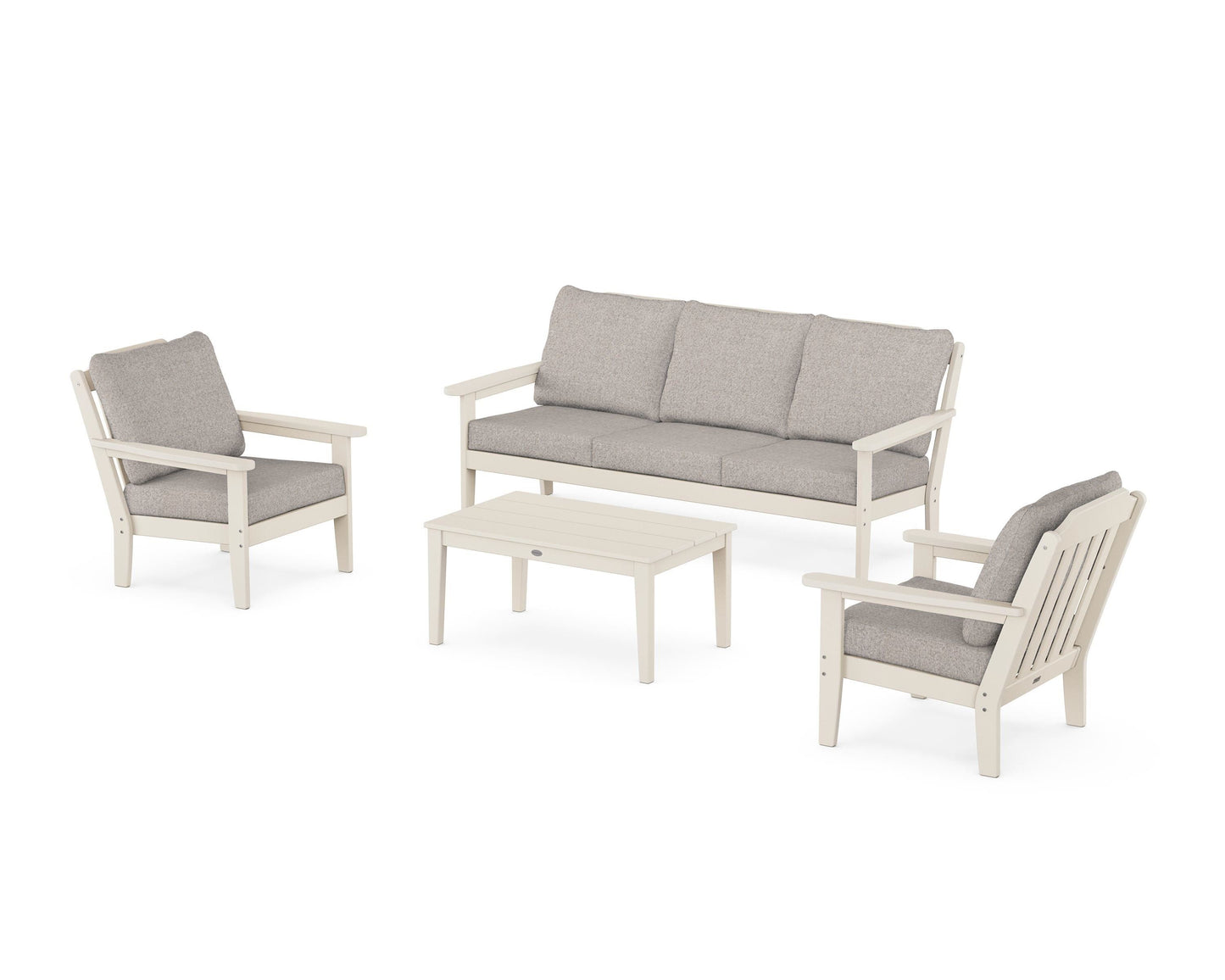 Cottage 4-Piece Deep Seating Set with Sofa
