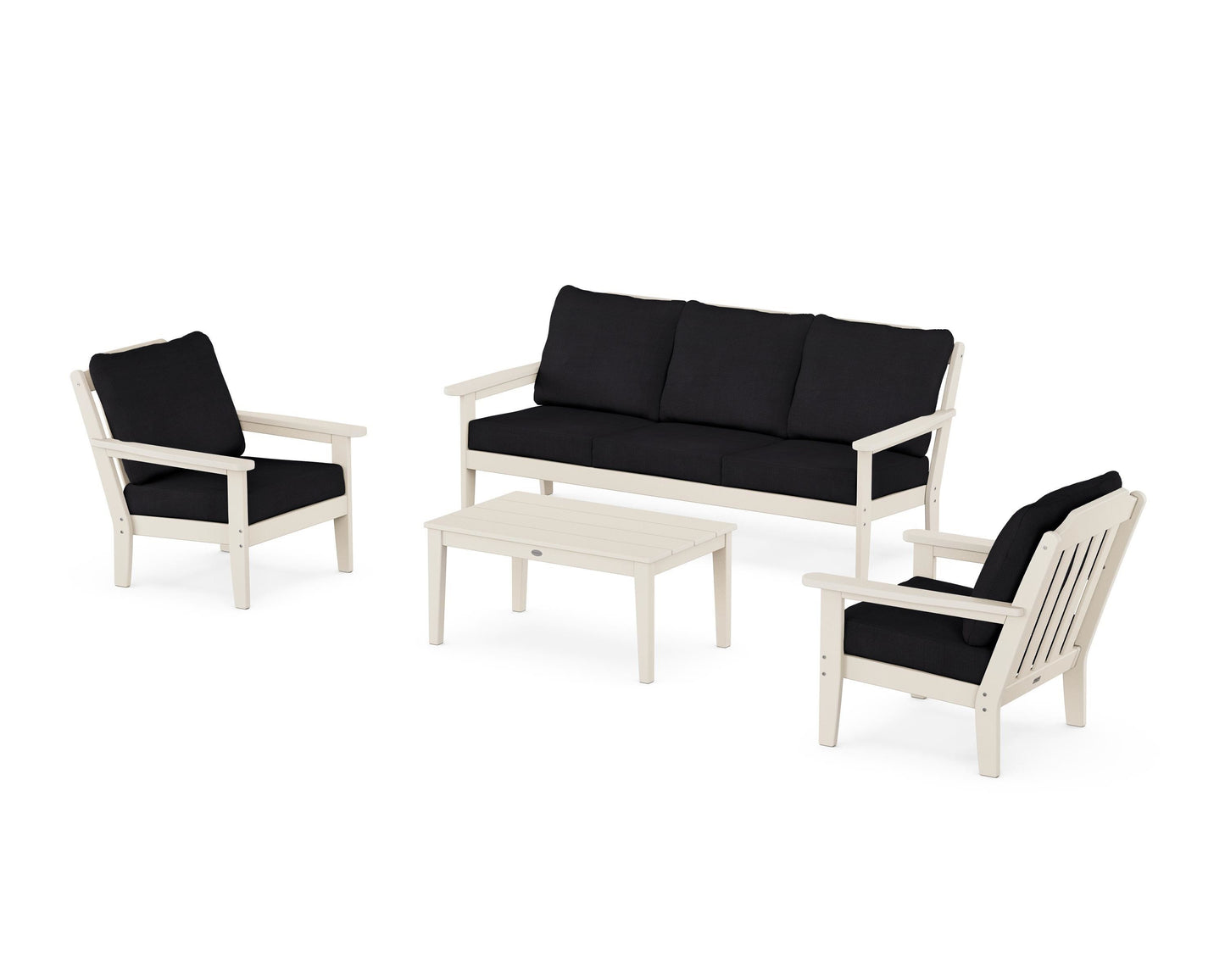 Cottage 4-Piece Deep Seating Set with Sofa