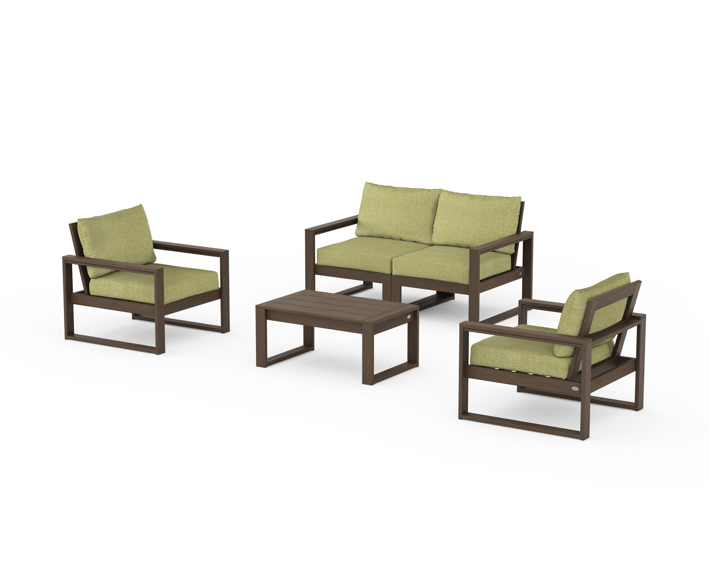 EDGE Sectional 4-Piece Deep Seating Set with Loveseat