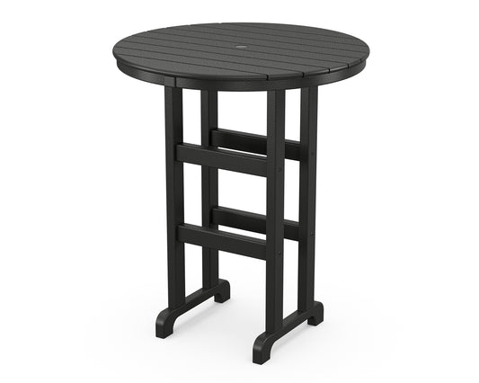 36" Round Farmhouse Bar Table