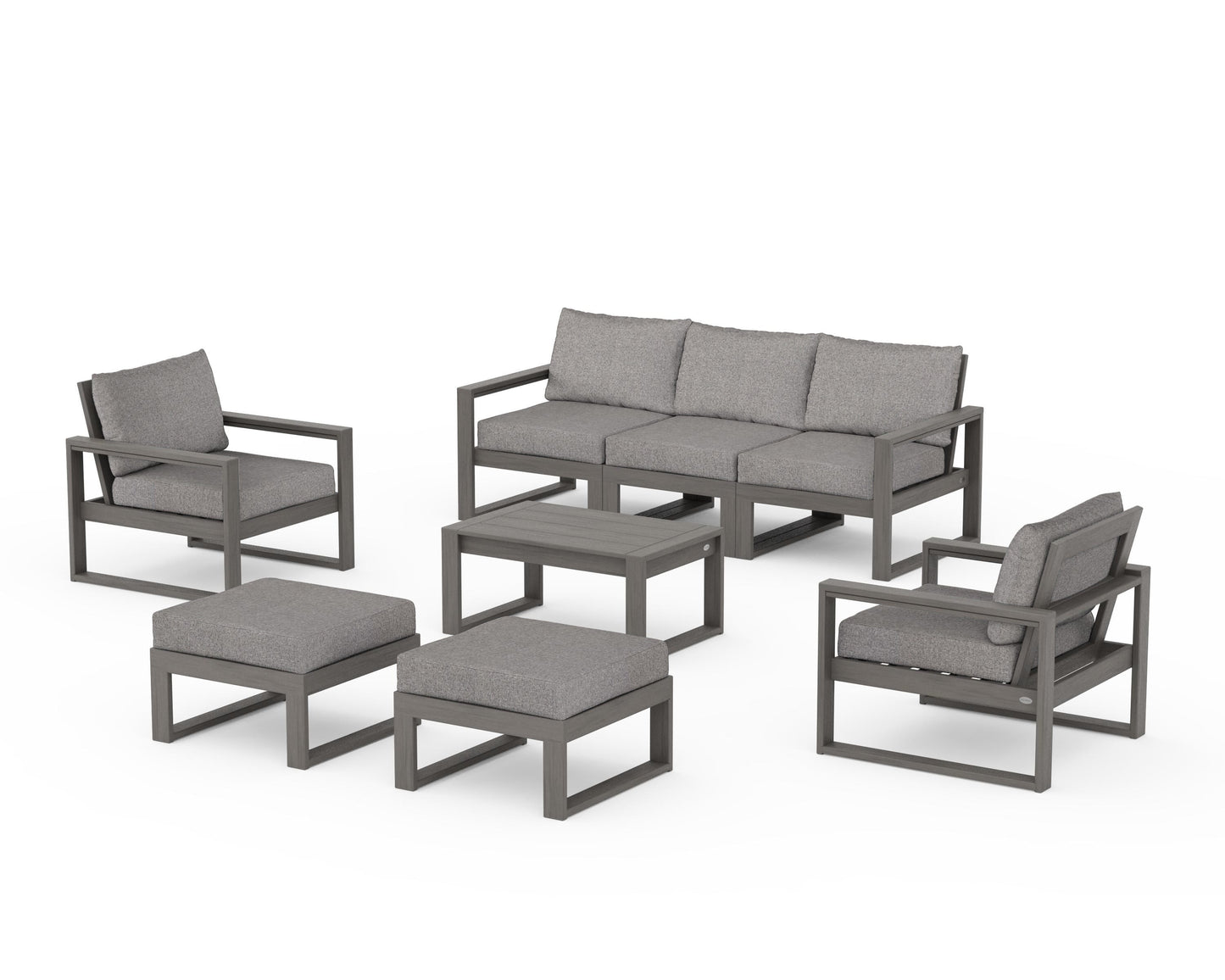 EDGE Sectional 8-Piece Lounge Sofa Set