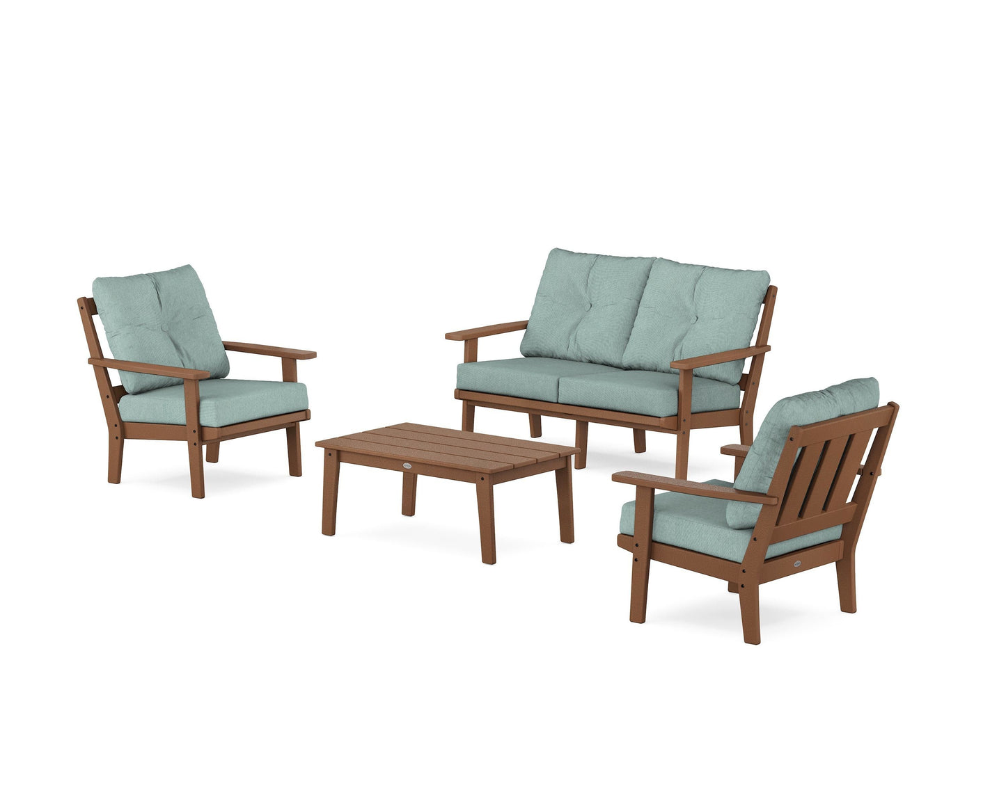 Oxford 4-Piece Deep Seating Set with Loveseat