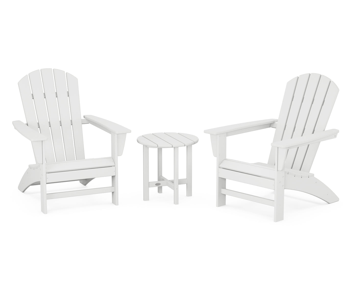 Nautical 3-Piece Adirondack Set