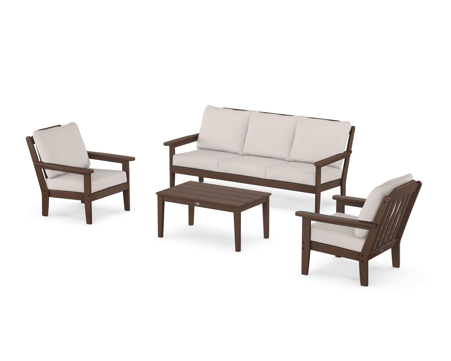 Cottage 4-Piece Deep Seating Set with Sofa