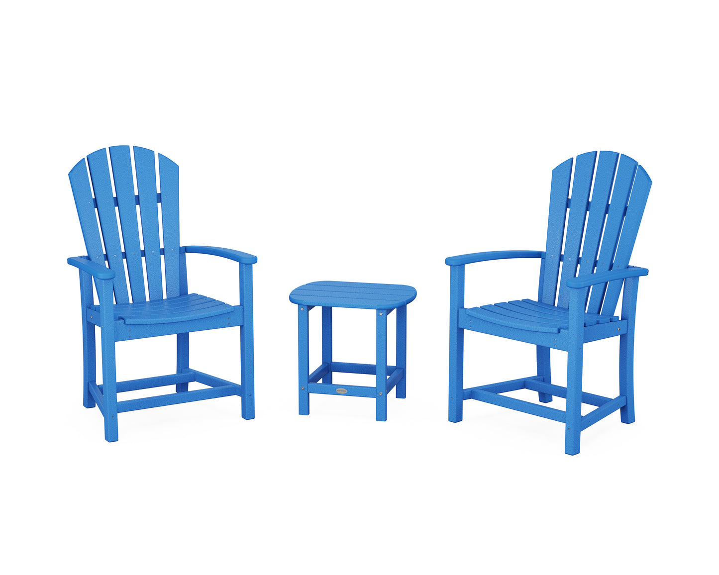 Palm Coast 3-Piece Upright Adirondack Chair Set