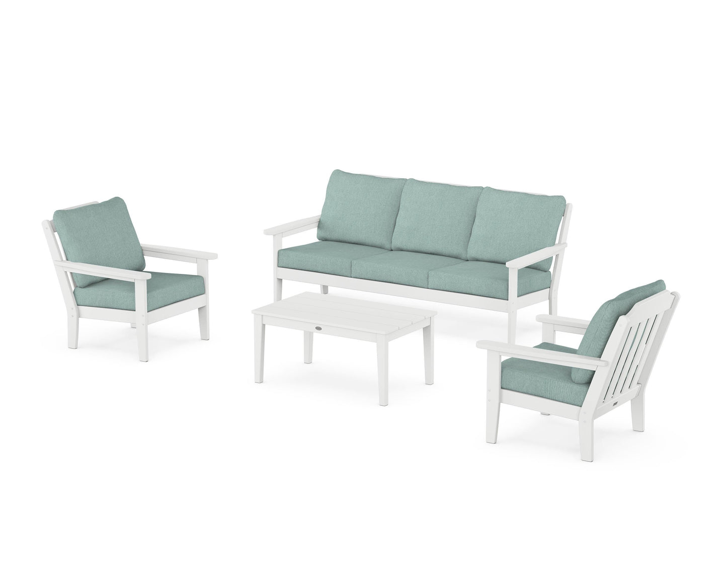Cottage 4-Piece Deep Seating Set with Sofa