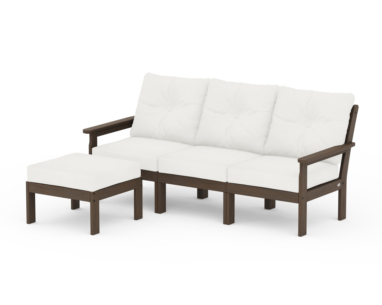 Vineyard 4-Piece Sectional with Ottoman
