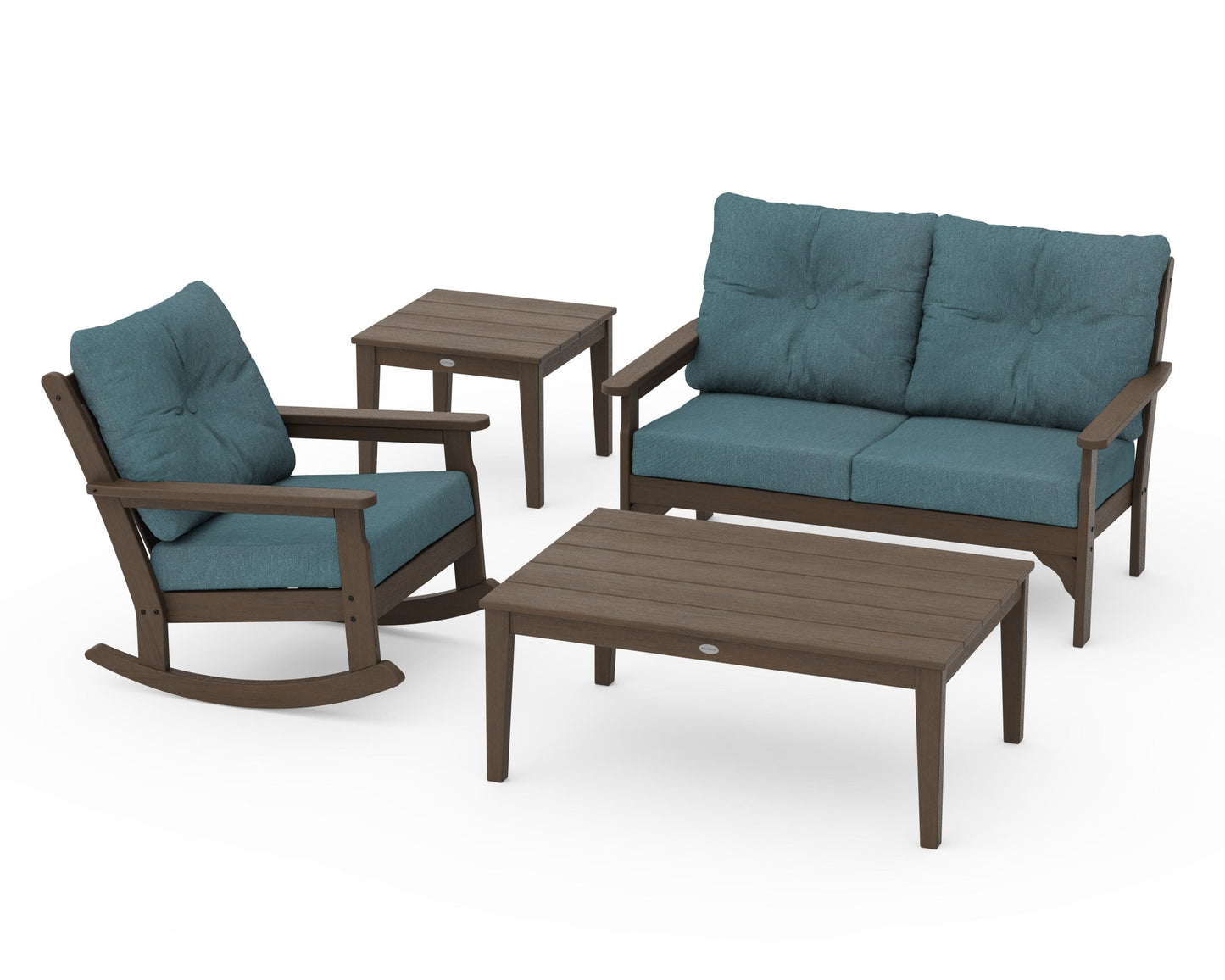 Vineyard 4-Piece Deep Seating Rocker Set