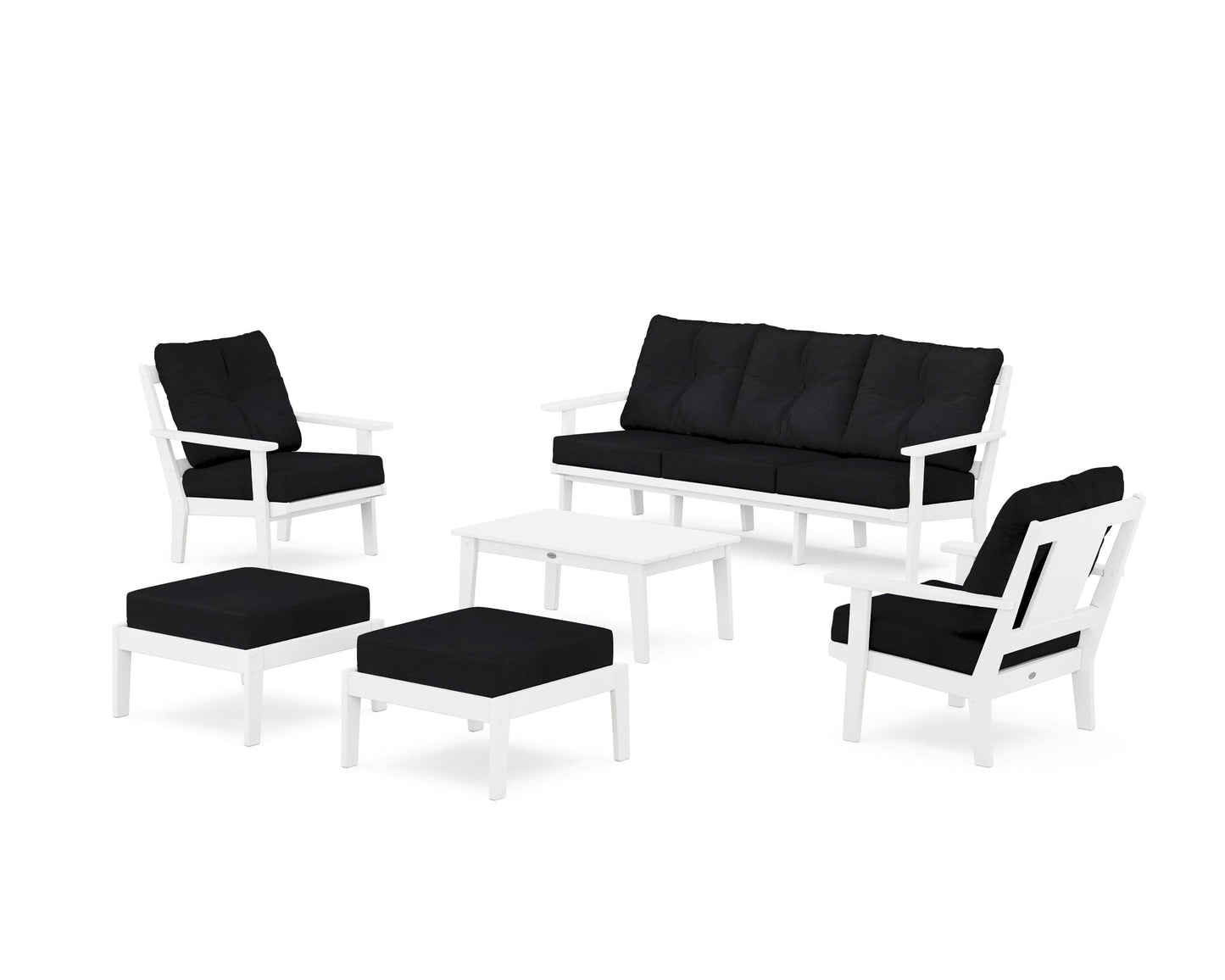 Prairie 6-Piece Lounge Sofa Set