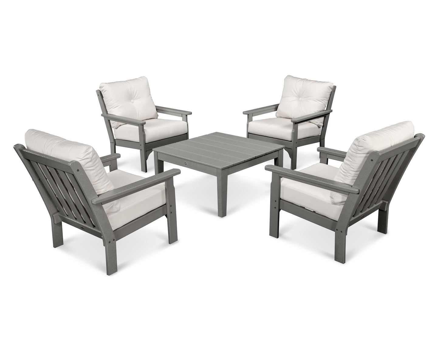 Vineyard 5-Piece Deep Seating Conversation Set