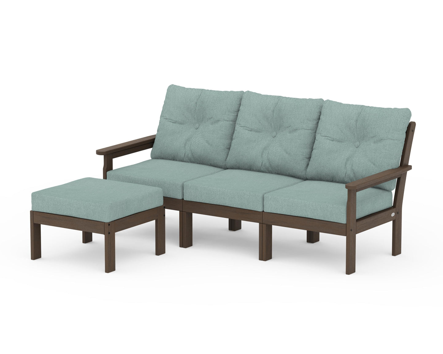 Vineyard 4-Piece Sectional with Ottoman