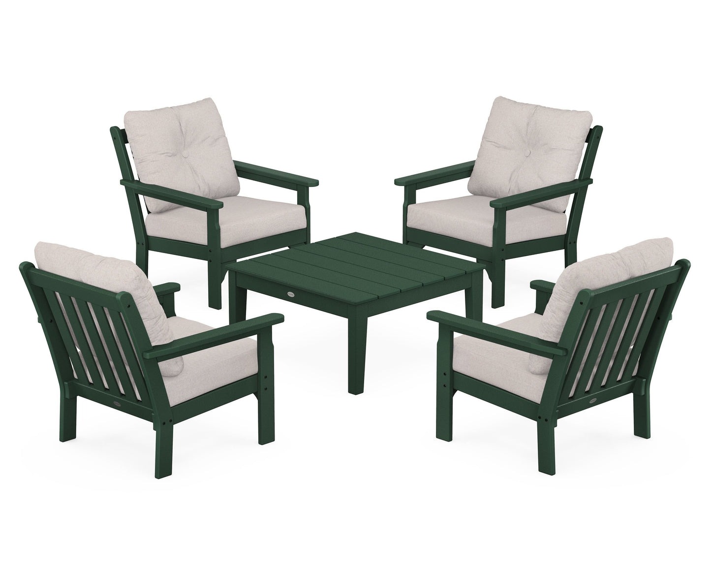 Vineyard 5-Piece Deep Seating Conversation Set