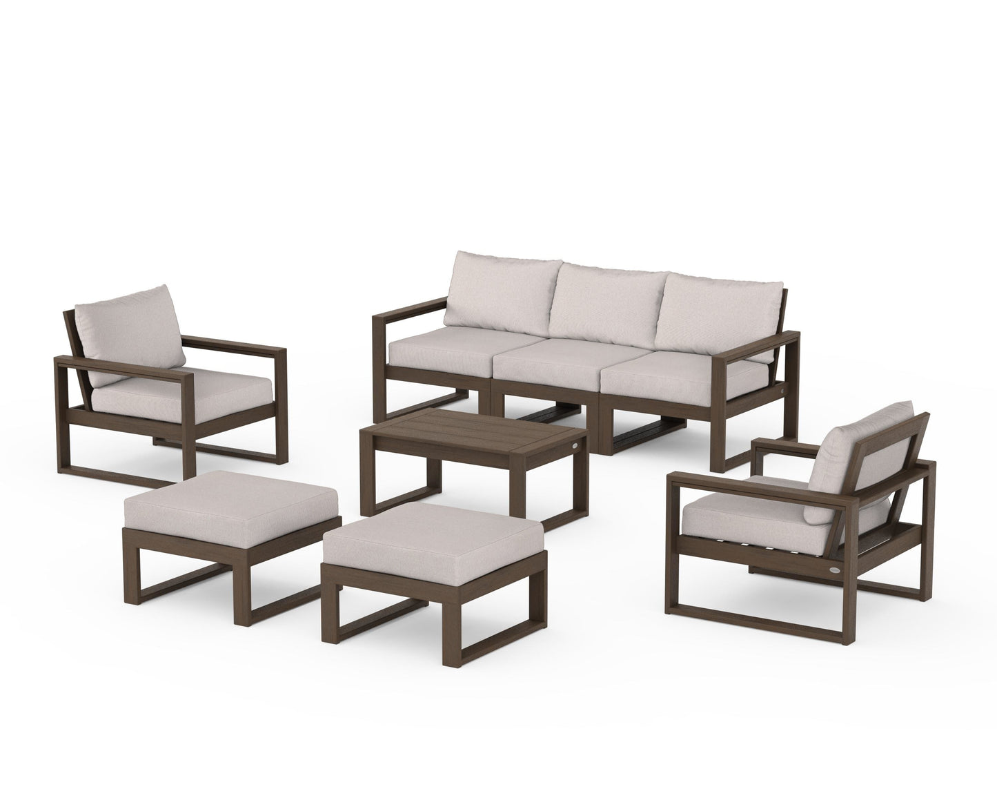 EDGE Sectional 8-Piece Lounge Sofa Set