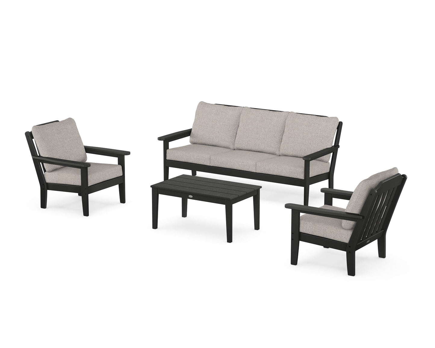 Cottage 4-Piece Deep Seating Set with Sofa