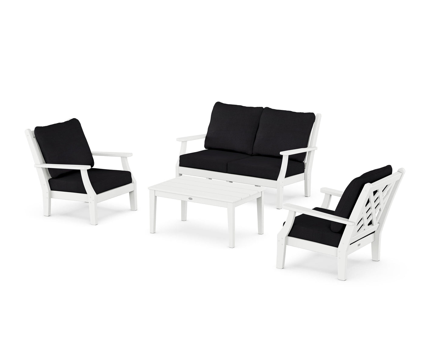 Wovendale 4-Piece Deep Seating Set with Loveseat