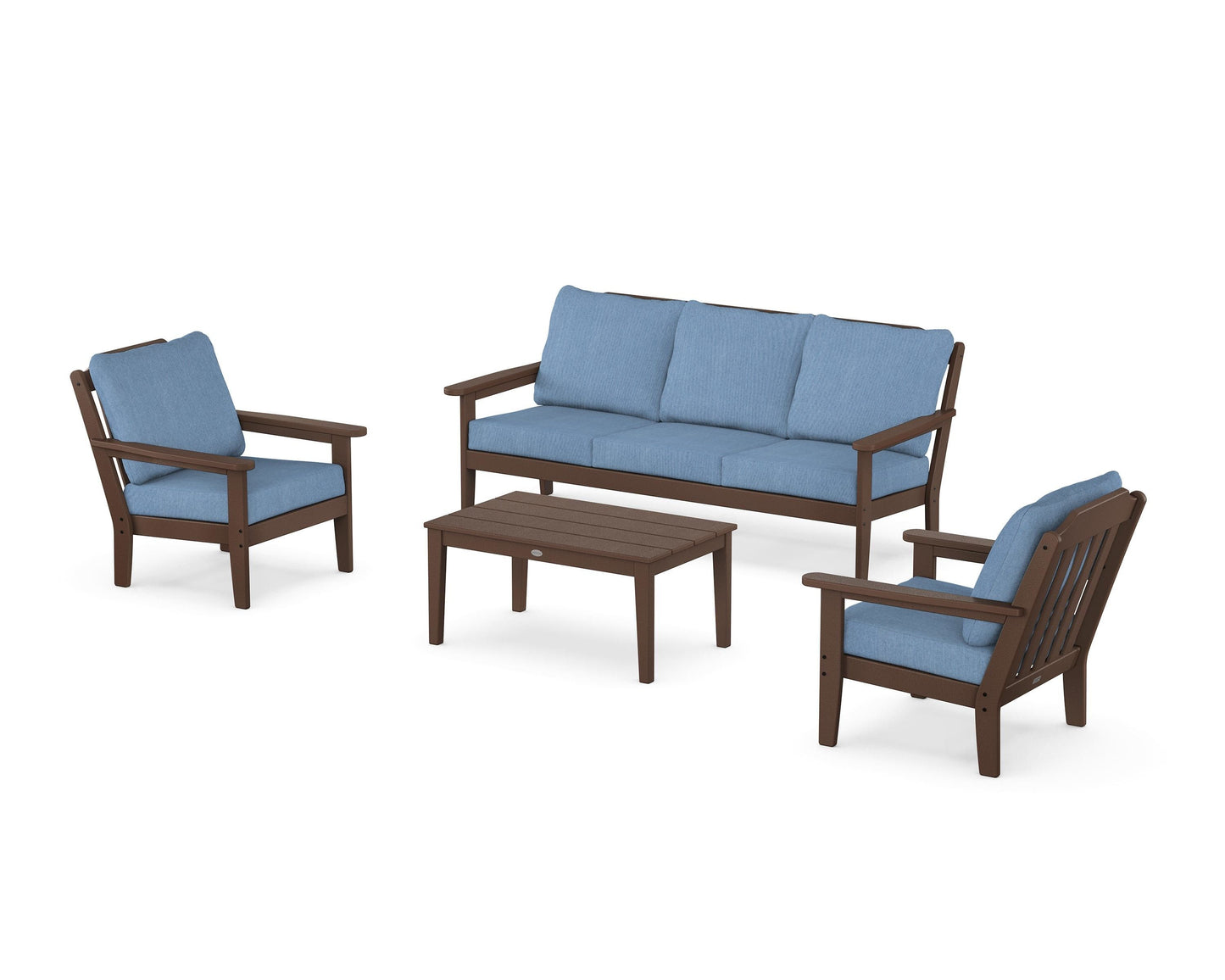 Cottage 4-Piece Deep Seating Set with Sofa