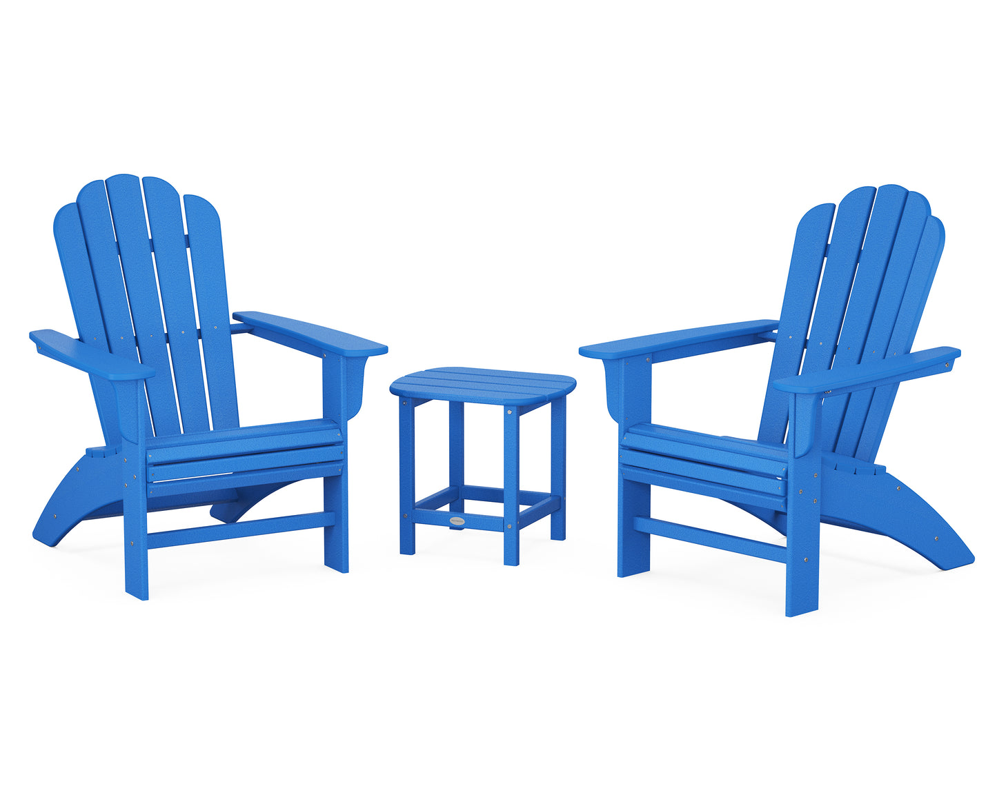 Cottage Curveback Adirondack Chair 3-Piece Set