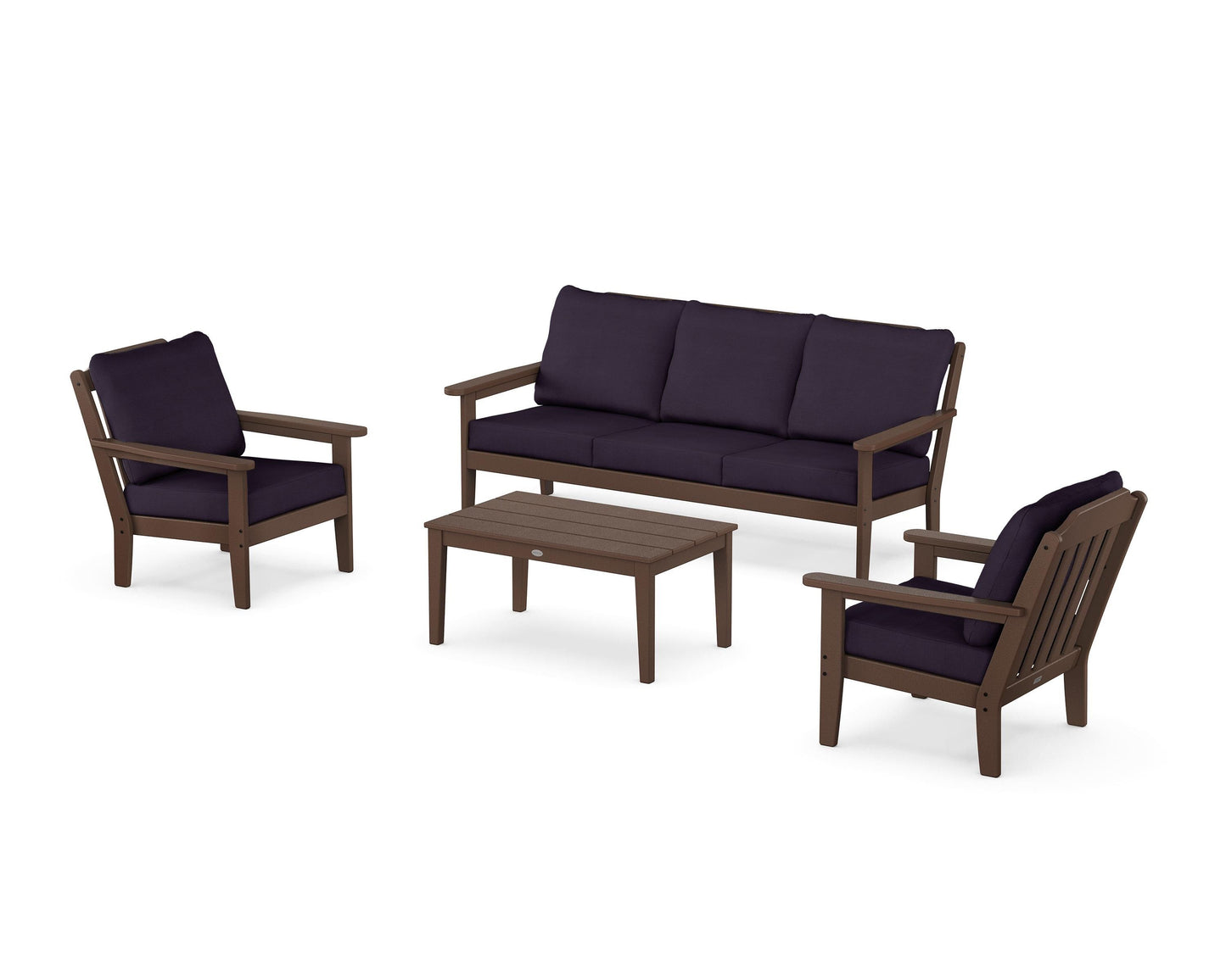 Cottage 4-Piece Deep Seating Set with Sofa